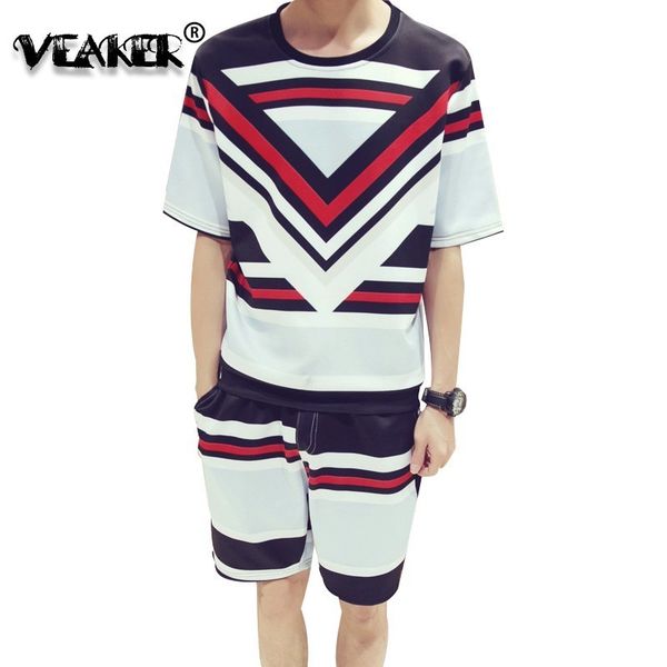 2019 new 2 pic summer short sets men casual coconut island printing suits stripe men korean style suit sets t shirt +pants -5xl, Gray
2019 new 2 pic summer short sets men casual coconut island printing suits stripe men korean style suit sets t shirt +pants -5xl, Gray