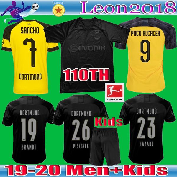 men kids 110th bvb borussia dortmund soccer jersey 2019 2020 gotze reus brandt hummels jerseys 19 20 paco alcacer football shirts, Black;yellow
men kids 110th bvb borussia dortmund soccer jersey 2019 2020 gotze reus brandt hummels jerseys 19 20 paco alcacer football shirts, Black;yellow
