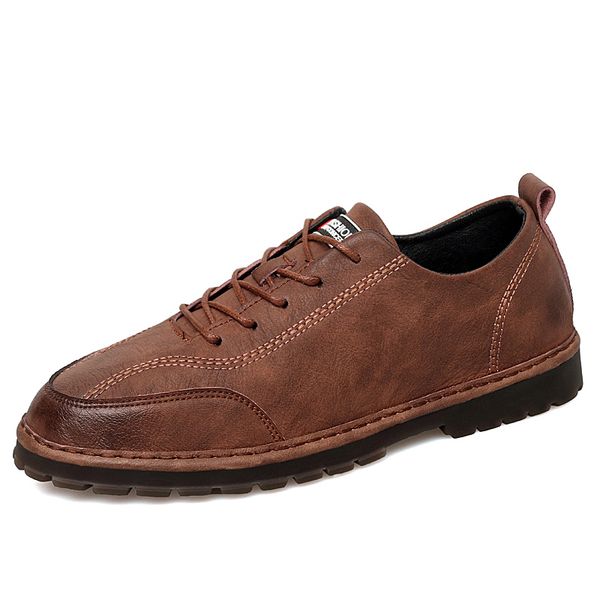 genuine leather men shoes spring work safety casual shoes fashion hand made flats oxfords loafers moccasins %9s08, Black
genuine leather men shoes spring work safety casual shoes fashion hand made flats oxfords loafers moccasins %9s08, Black