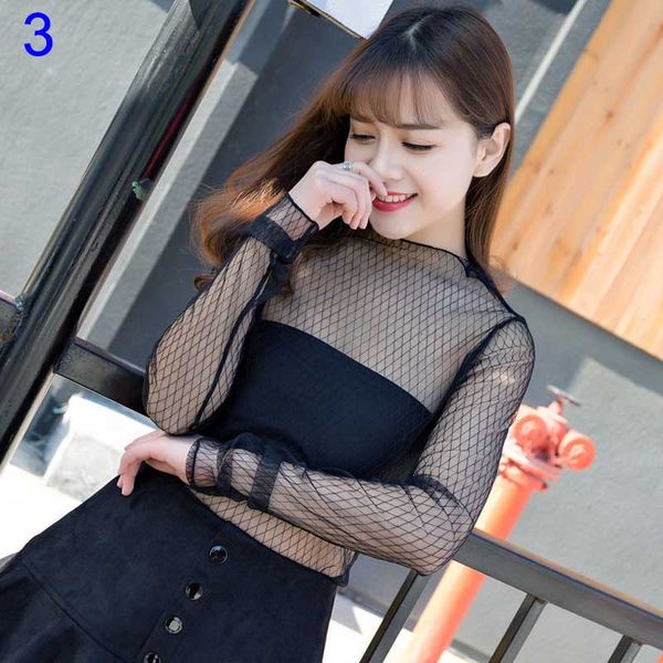 women blouse see through transparent mesh long sleeve sheer blouses shirt tee smn88, Blue;gray
women blouse see through transparent mesh long sleeve sheer blouses shirt tee smn88, Blue;gray