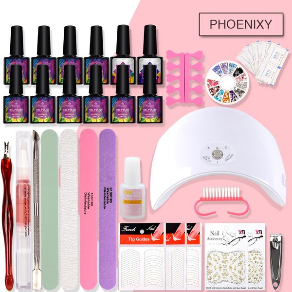 manicure set gel nail polish kit set 9ds dryer lamp 10pcs 8ml nail art tools lacquer varnish semi permanent all for manicure
manicure set gel nail polish kit set 9ds dryer lamp 10pcs 8ml nail art tools lacquer varnish semi permanent all for manicure