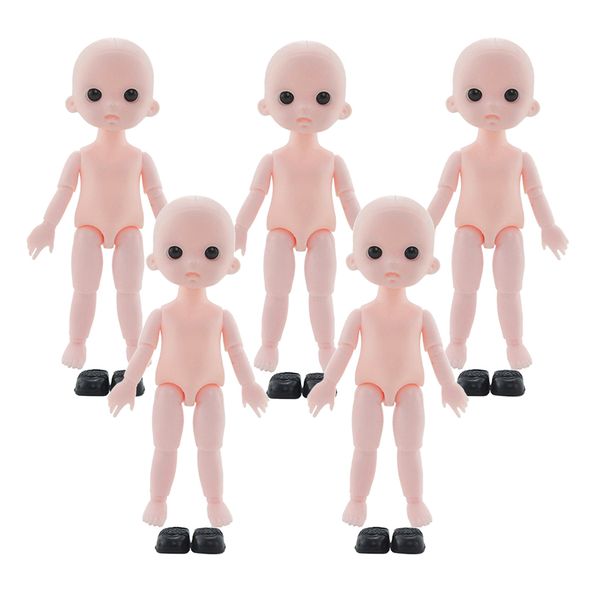 5x 6inch unpainted girl doll body head eyeball parts with shoes replacements 
5x 6inch unpainted girl doll body head eyeball parts with shoes replacements