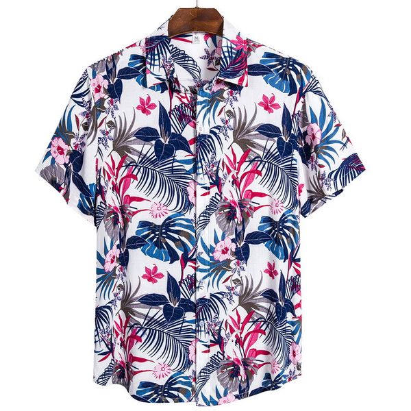 designer lapel neck short sleeve shirts summer fashion cardigan mens casual floral print mens blouse loose shirts, White;black
designer lapel neck short sleeve shirts summer fashion cardigan mens casual floral print mens blouse loose shirts, White;black