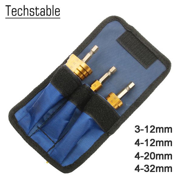 hss steel titanium step drill bits 4-12mm 4-20mm 4-32mm step cone cutting tools steel woodworking wood metal 4-12/20/32mm
hss steel titanium step drill bits 4-12mm 4-20mm 4-32mm step cone cutting tools steel woodworking wood metal 4-12/20/32mm