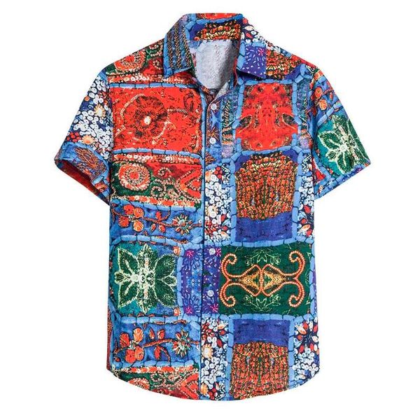 new design plus size men's casual cotton linen print hawaii short sleeve shirt summer comfortable casual top, White;black
new design plus size men's casual cotton linen print hawaii short sleeve shirt summer comfortable casual top, White;black