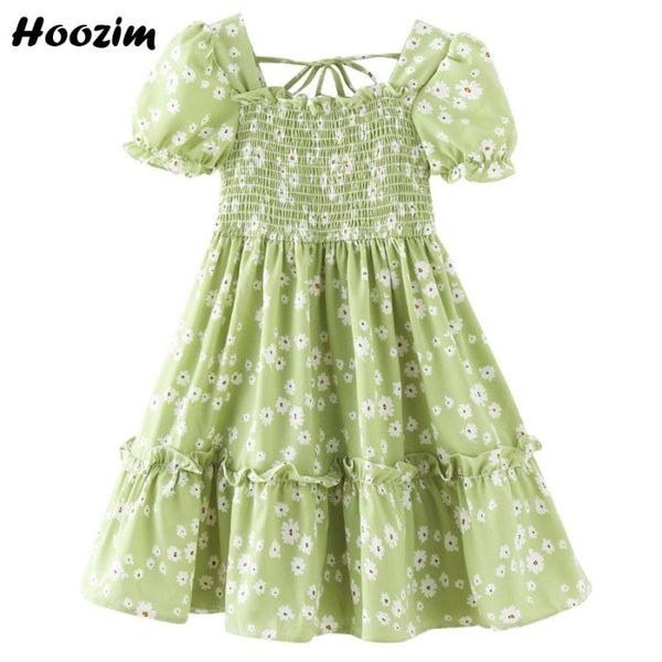 2020 summer princess square collar back drawsting puffy sleeve dress girls 4-11 years light green flower backless dresses child, Red;yellow
2020 summer princess square collar back drawsting puffy sleeve dress girls 4-11 years light green flower backless dresses child, Red;yellow