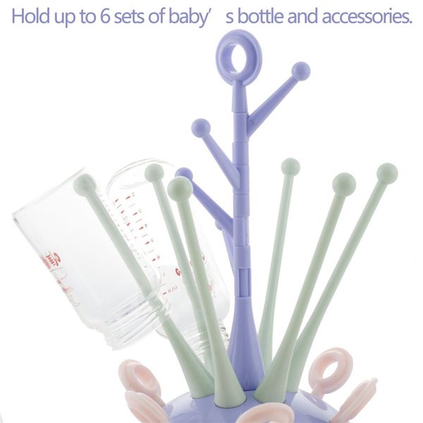 fbil-baby bottle drying rack pacifier nipple drier cute tree shape cups holders infant feeding shelf detachable easy cleanhen ca
fbil-baby bottle drying rack pacifier nipple drier cute tree shape cups holders infant feeding shelf detachable easy cleanhen ca