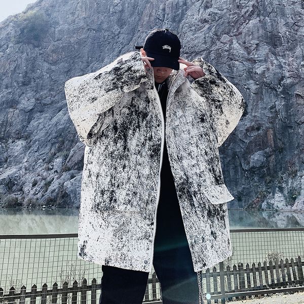 streetwear men winter jacket big fur thick warm mens winter coat camouflage man parka lovers outwear, Black
streetwear men winter jacket big fur thick warm mens winter coat camouflage man parka lovers outwear, Black