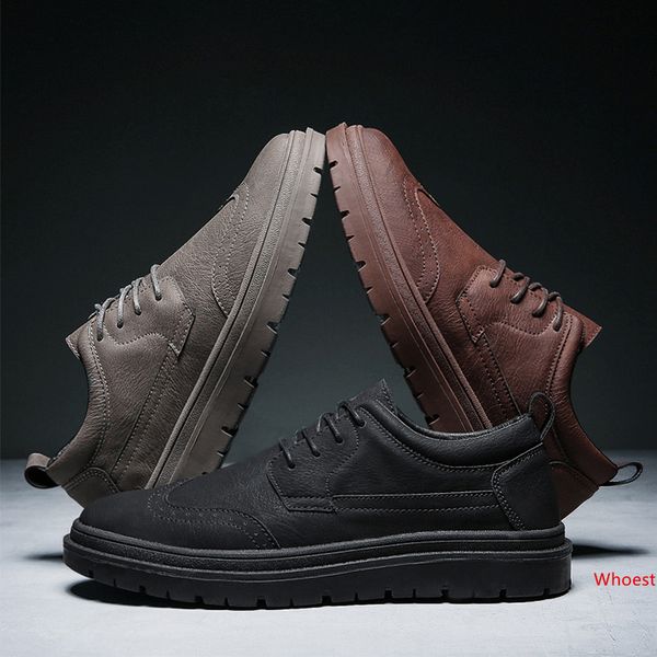 wholesale mens platform casual shoes triple black grey dark red mens designer shoes fashion sports sneakers size 39-44 made in china
wholesale mens platform casual shoes triple black grey dark red mens designer shoes fashion sports sneakers size 39-44 made in china