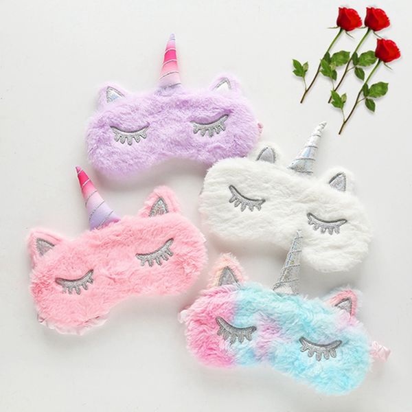 new cute unicorn sleep eye mask cartoon cute plush blackout goggles eyeshade party favors
new cute unicorn sleep eye mask cartoon cute plush blackout goggles eyeshade party favors