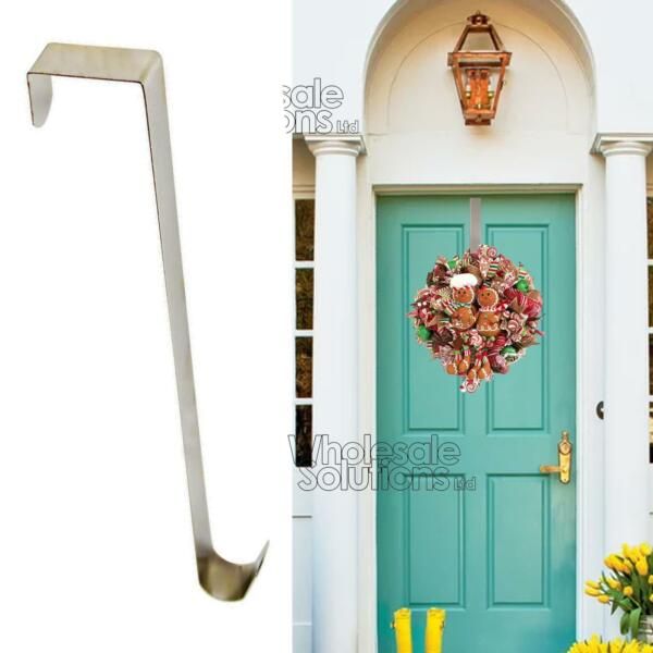 in stock all occasions wreath door hanger secure strong metal hook xmas decoration 28cm reef ing
in stock all occasions wreath door hanger secure strong metal hook xmas decoration 28cm reef ing