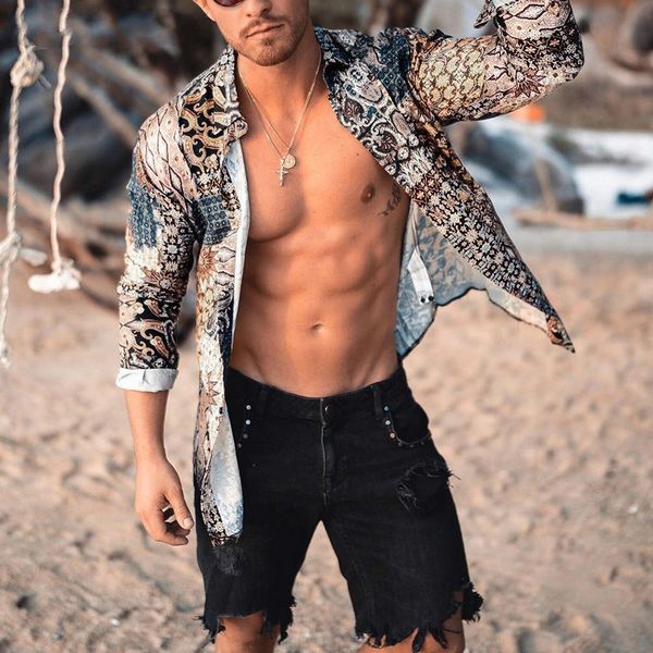MarchWind Brand Designer Print Men Shirt Long Sleeve Vintage Ethnic Style High Street Beach Camisa Chic Breathable Hawaiian Men Brand Shirts
MarchWind Brand Designer Print Men Shirt Long Sleeve Vintage Ethnic Style High Street Beach Camisa Chic Breathable Hawaiian Men Brand Shirts