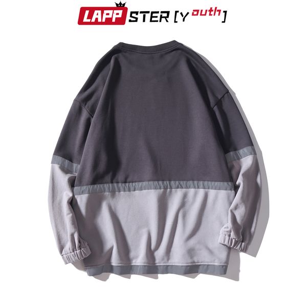 lappster hoodies patchwork sweatshirts streetwear mens 2021 autumn hop print pullover hip plus size korean men pockets letter gwssc, Black
lappster hoodies patchwork sweatshirts streetwear mens 2021 autumn hop print pullover hip plus size korean men pockets letter gwssc, Black