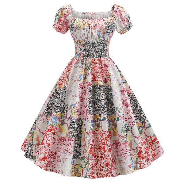 casual dresses robe summer floral midi dress 2021 short sleeve women beach ruffle evening party vestidos de fiesta, Black;gray
casual dresses robe summer floral midi dress 2021 short sleeve women beach ruffle evening party vestidos de fiesta, Black;gray