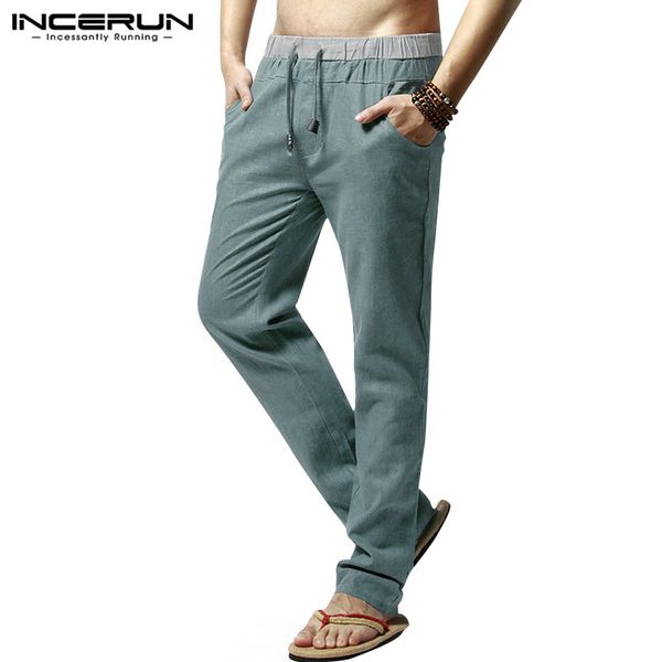 incerun men casual pants patchwork drawstring joggers leisure cotton streetwear trousers men fashion pantalones hombre s-3xl, Black
incerun men casual pants patchwork drawstring joggers leisure cotton streetwear trousers men fashion pantalones hombre s-3xl, Black