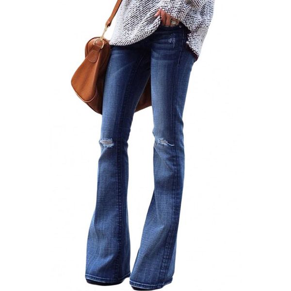 mid-waist flare mom jeans boyfriend jeans for women skinny woman wide leg pants plus size ladies denim trousers female, Blue
mid-waist flare mom jeans boyfriend jeans for women skinny woman wide leg pants plus size ladies denim trousers female, Blue