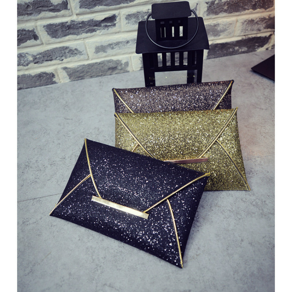 designer womens sequins envelope bag evening party purse clutch handbag black gold messenger bags luxury purse clutch handbag 3 colors de32#
designer womens sequins envelope bag evening party purse clutch handbag black gold messenger bags luxury purse clutch handbag 3 colors de32#