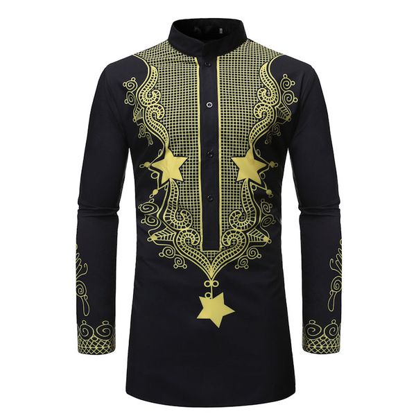 zusigel 2019 new fashion african style long slim fit print shirt national wind standard black shirt for men pullover shirts, White;black
zusigel 2019 new fashion african style long slim fit print shirt national wind standard black shirt for men pullover shirts, White;black
