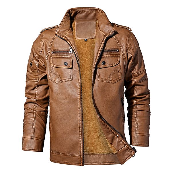 leather jacket men's winter business faux fur male motorcycle fleece bomber jacket pu outerwear coats plus size 4xl, Black
leather jacket men's winter business faux fur male motorcycle fleece bomber jacket pu outerwear coats plus size 4xl, Black