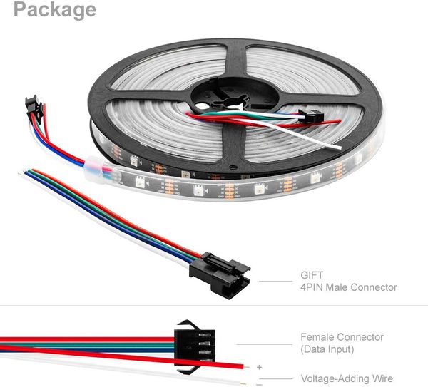 ws2815 led pixel strip dual-signal 30/60/144,ws2812b updated black/white pcb,ip30/ip65/ip67 dc12v
ws2815 led pixel strip dual-signal 30/60/144,ws2812b updated black/white pcb,ip30/ip65/ip67 dc12v