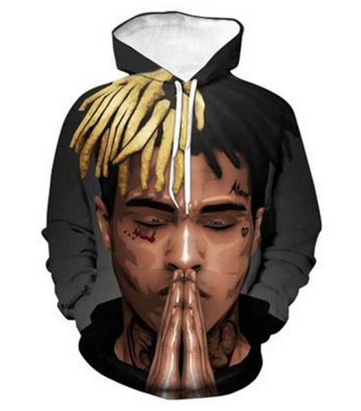 fashion 3d printed xxxtentacion men women pullover hoodies street wear casual hip hop pockets sweatshirt clothing zgxl063, Black
fashion 3d printed xxxtentacion men women pullover hoodies street wear casual hip hop pockets sweatshirt clothing zgxl063, Black
