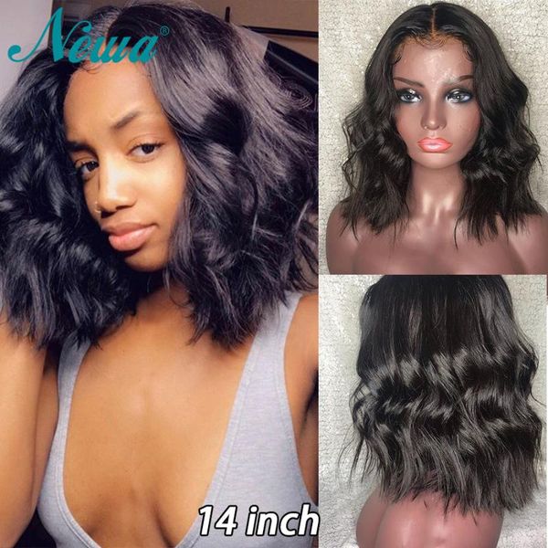newa hair lace front human hair wigs 13x6 short lace front bob wigs pre plucked black brazilian remy 360 frontal, Black;brown
newa hair lace front human hair wigs 13x6 short lace front bob wigs pre plucked black brazilian remy 360 frontal, Black;brown