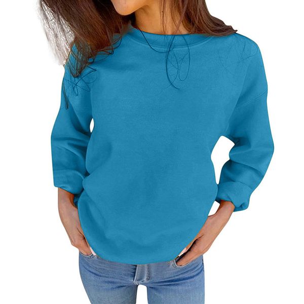 newly spring autumn women printed comfortable long sleeve round neck solid color sweatshirt pullover for indoor outdoor dod886, Black
newly spring autumn women printed comfortable long sleeve round neck solid color sweatshirt pullover for indoor outdoor dod886, Black