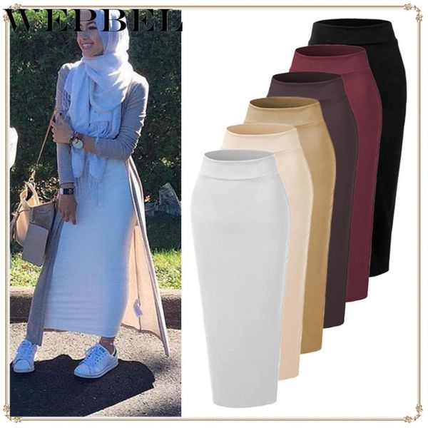 wepbel women skirt warm thick high waist solid color muslim casual fashion ladies skirts, Black
wepbel women skirt warm thick high waist solid color muslim casual fashion ladies skirts, Black