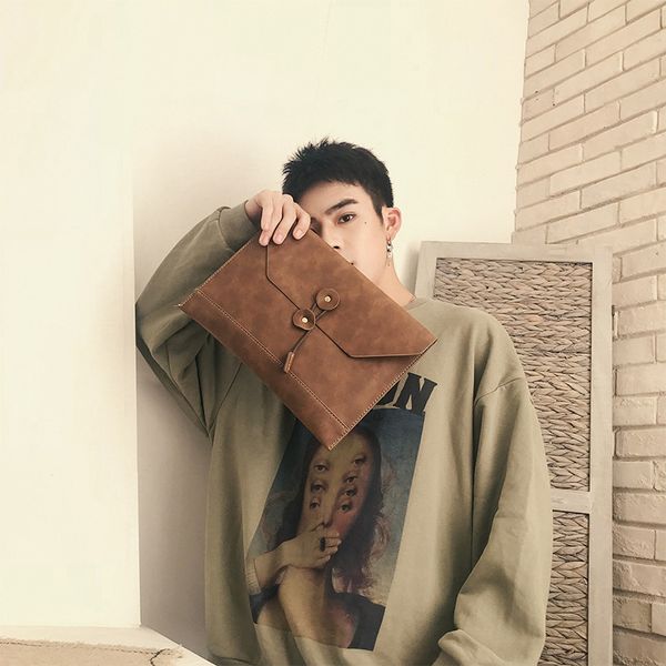 leisure leather youth bag handbag business file bag ipad 100 retro men envelope hand
leisure leather youth bag handbag business file bag ipad 100 retro men envelope hand