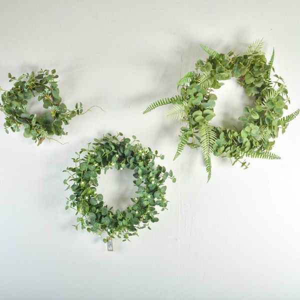 cilected ins idyllic green leaf wreath decoration nordic home interior eucalyptus leaf simulation plant wall hanging garland
cilected ins idyllic green leaf wreath decoration nordic home interior eucalyptus leaf simulation plant wall hanging garland