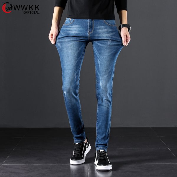 men's jeans wwkk 2021 homme men skinny slim fit blue denim spijkerbroeken heren biker stretch pants trousers casual distressed 38
men's jeans wwkk 2021 homme men skinny slim fit blue denim spijkerbroeken heren biker stretch pants trousers casual distressed 38
