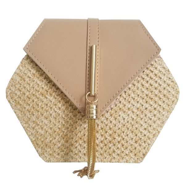 vip hexagon mulit style straw+leather handbag women summer rattan bag handmade woven beach circle bohemia shoulder bag
vip hexagon mulit style straw+leather handbag women summer rattan bag handmade woven beach circle bohemia shoulder bag