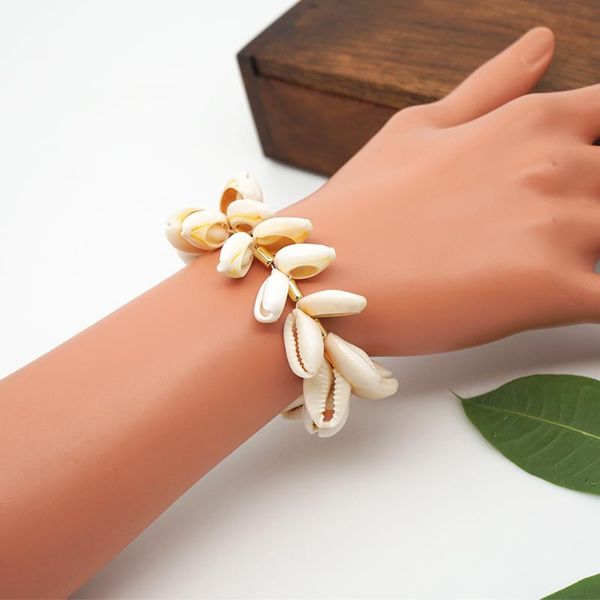 go2boho shell bracelet gold enamel tile beads charm bracelets bohemian beach natural seashell pulseras handmade fashion jewelry, Black
go2boho shell bracelet gold enamel tile beads charm bracelets bohemian beach natural seashell pulseras handmade fashion jewelry, Black