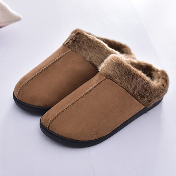 winter slippers men suede short plush sewing house shoes for male non slip warm soft velvet bedroom men fur slippers, Black
winter slippers men suede short plush sewing house shoes for male non slip warm soft velvet bedroom men fur slippers, Black