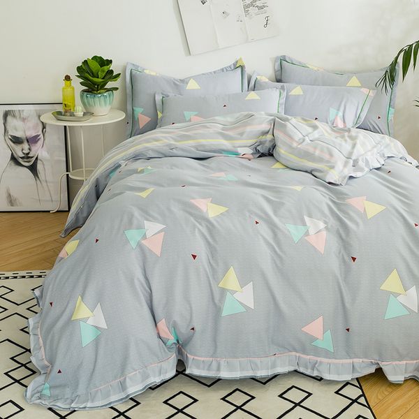 grey duvet cover set cotton double-side print quilt cover bed bedclothes bedsheet with pillow cases no comforter
grey duvet cover set cotton double-side print quilt cover bed bedclothes bedsheet with pillow cases no comforter