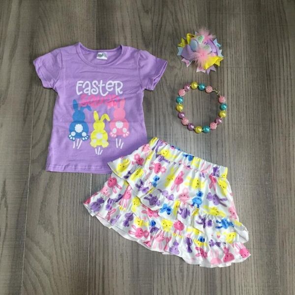 baby girls easter outfits girls 3 colors shirt with wave short dress cute outfit with accessories, White
baby girls easter outfits girls 3 colors shirt with wave short dress cute outfit with accessories, White