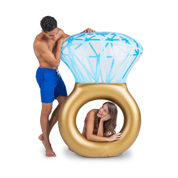 170x120cm oversized inflatable ring swim ring diamond ring lifebuoy floating bed floating row underarm thickening
170x120cm oversized inflatable ring swim ring diamond ring lifebuoy floating bed floating row underarm thickening