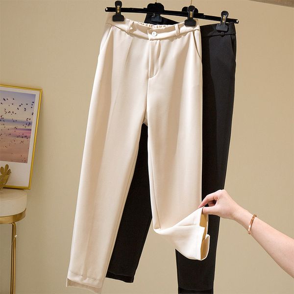 jvcake plus size women summer new loose slimming suit pants high waist straight capri baggy pants trousers women, Black;white
jvcake plus size women summer new loose slimming suit pants high waist straight capri baggy pants trousers women, Black;white