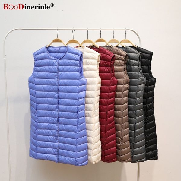 boodinerinle coat winter women duck down jacket ultra thin sleeveless warm jacket vest ultra light winter women's down, Black
boodinerinle coat winter women duck down jacket ultra thin sleeveless warm jacket vest ultra light winter women's down, Black