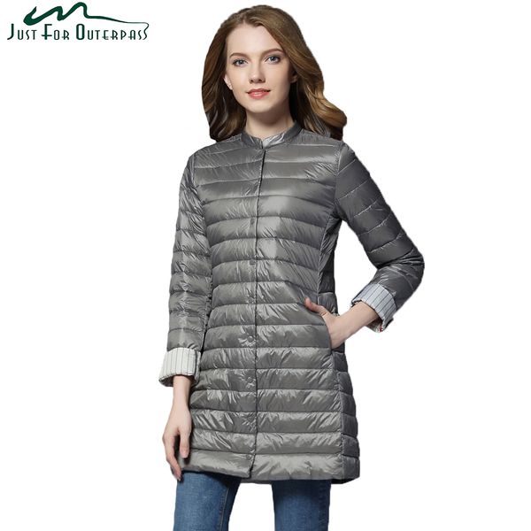 2019 new women spring padded warm coat ultra light duck down jacket long overcoat slim jackets winter coat packable parkas, Black
2019 new women spring padded warm coat ultra light duck down jacket long overcoat slim jackets winter coat packable parkas, Black