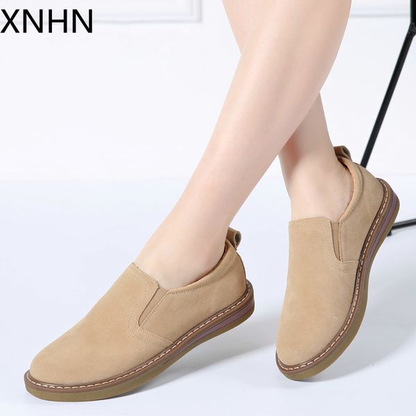 autumn women flats sneakers shoes women slip on flat loafers suede leather shoes handmade boat black oxfords
autumn women flats sneakers shoes women slip on flat loafers suede leather shoes handmade boat black oxfords