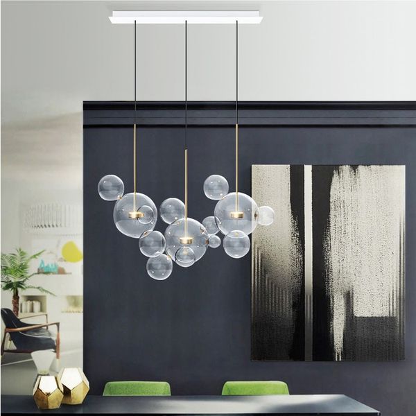 modern bolle pendant lamp glass lampshade bubble pendant light for parlor iron pendente industrial lustre industriel 90-265v
modern bolle pendant lamp glass lampshade bubble pendant light for parlor iron pendente industrial lustre industriel 90-265v