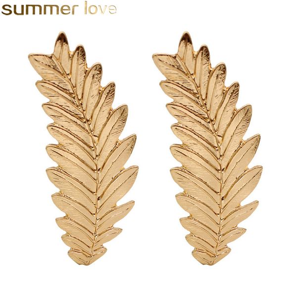 new design leaf earrings trees korean minimalist golden stud earring for women fashion wholesale jewelry gifts, Silver
new design leaf earrings trees korean minimalist golden stud earring for women fashion wholesale jewelry gifts, Silver