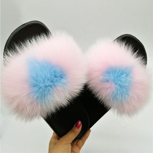 real fox fur slides women slippers homes plush slippers furry slippers ladies cute fox hair sandals rainbow woman fur, Black
real fox fur slides women slippers homes plush slippers furry slippers ladies cute fox hair sandals rainbow woman fur, Black