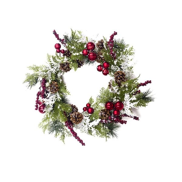 decorative flowers & wreaths christmas red berries wreath decorated pine christmas/wedding artificial eps flower/plant decor living room par
decorative flowers & wreaths christmas red berries wreath decorated pine christmas/wedding artificial eps flower/plant decor living room par