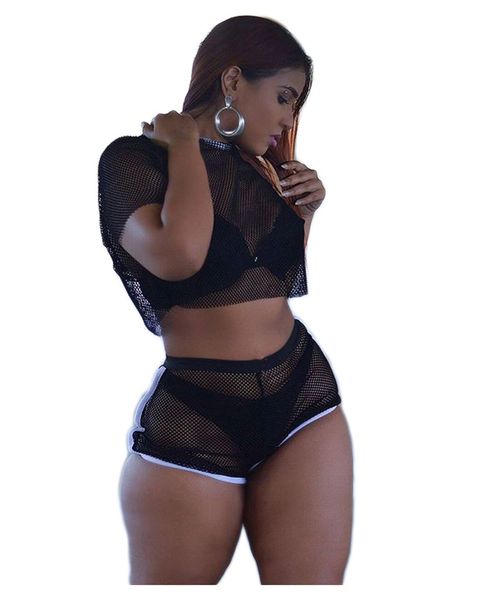 womens two piece set 2020 summer outfits black sheer mesh crop and short pants hooded 2 piece set fishnet shorts set, Gray
womens two piece set 2020 summer outfits black sheer mesh crop and short pants hooded 2 piece set fishnet shorts set, Gray
