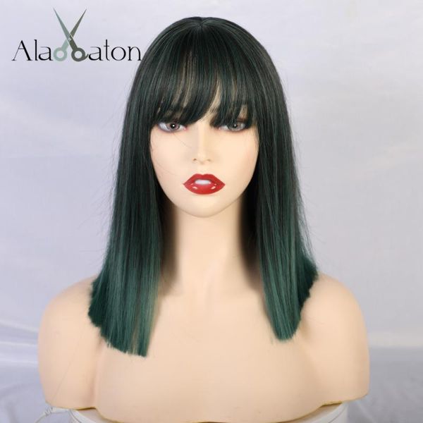 synthetic wigs alan eaton women medium straight high temperature hair with fringe/bangs mix green black bobo lolita cosplay wig
synthetic wigs alan eaton women medium straight high temperature hair with fringe/bangs mix green black bobo lolita cosplay wig