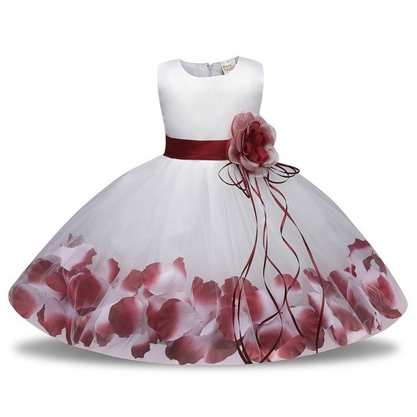 flower girls wedding dress girls baby christening petal dresses occasion party children 1 year baby girl's birthday dress, Red;yellow
flower girls wedding dress girls baby christening petal dresses occasion party children 1 year baby girl's birthday dress, Red;yellow