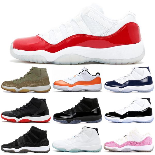 11 11s Basketball Shoes Concord Snakeskin Cap and Gown Legend Blue Orange Trance Navy Gum Women Mens Trainer Sports Sneakers 5.5-13
11 11s Basketball Shoes Concord Snakeskin Cap and Gown Legend Blue Orange Trance Navy Gum Women Mens Trainer Sports Sneakers 5.5-13