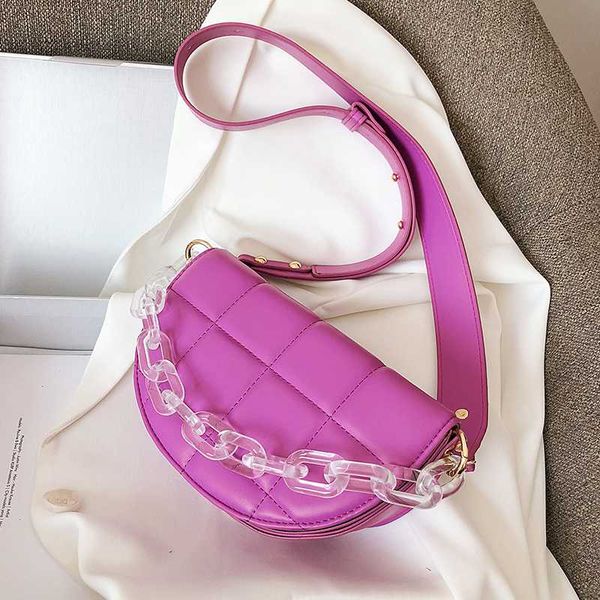 lattice saddle bags small semicircle pu leather crossbody bags for women 2020 female transparent acrylic chain shoulder handbags
lattice saddle bags small semicircle pu leather crossbody bags for women 2020 female transparent acrylic chain shoulder handbags